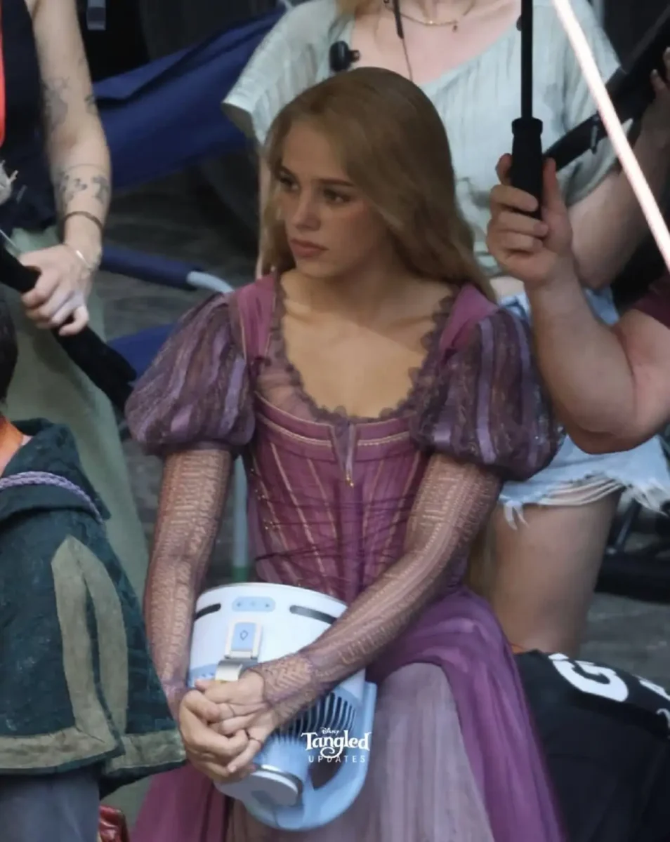 (FOTOS) Así se ve Teagan Croft como Rapunzel en live action