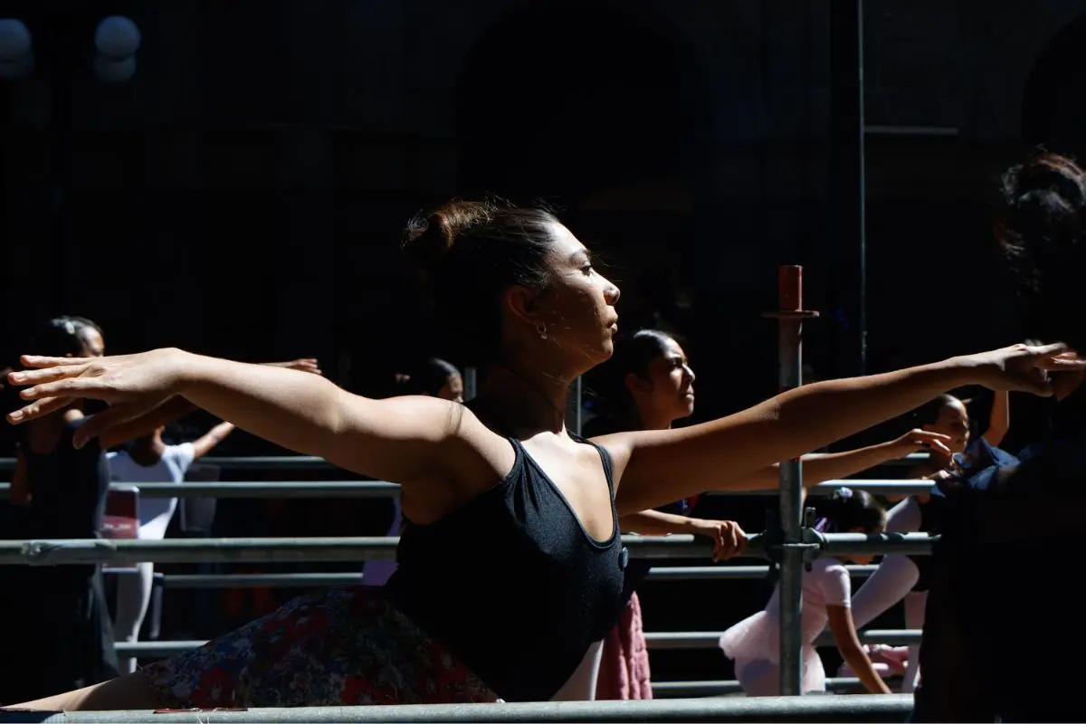 Participan 700 bailarines en la clase masiva de Elisa Carrillo en Puebla 2 Así se vivió la clase masiva de Elisa Carrillo en Puebla