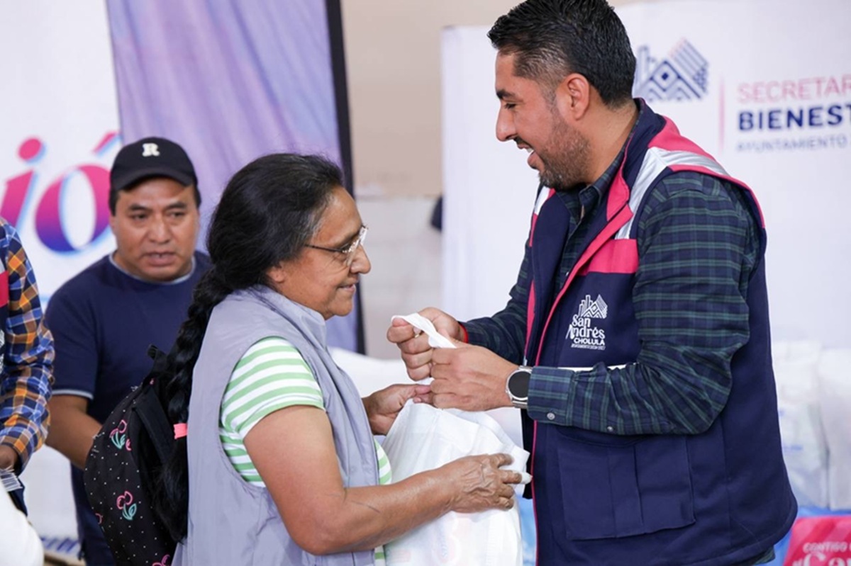 Continúa San Andrés Cholula con apoyos alimentarios para las familias sanandreseñas