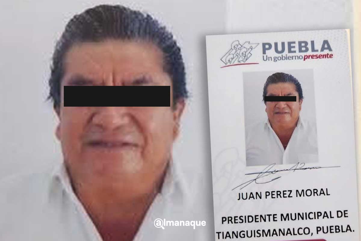 Detienen al alcalde de Tianguismanalco