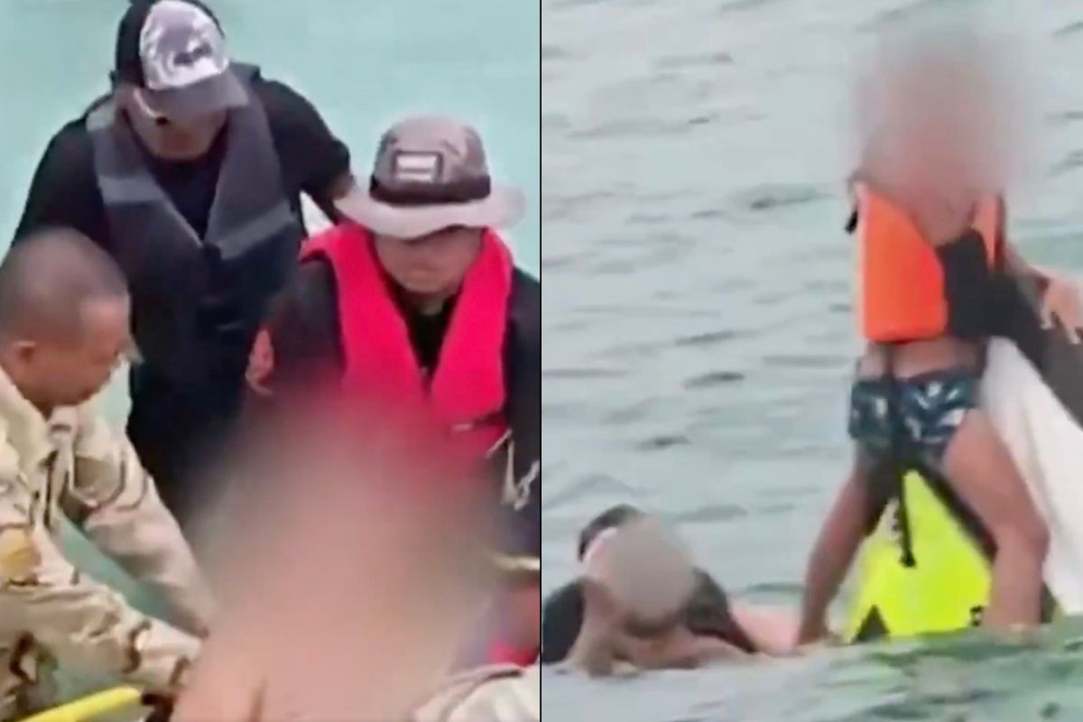 Familia sobrevive más de 16 horas en el mar tras volcar una moto acuática