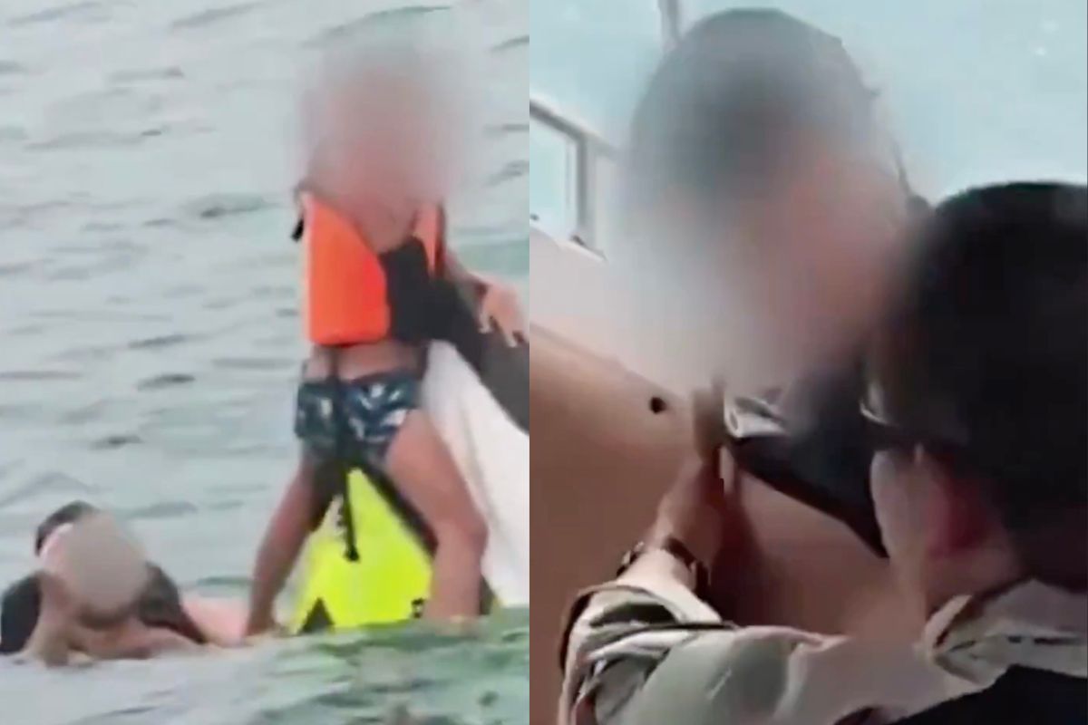 Familia sobrevive más de 16 horas en el mar tras volcar una moto acuática