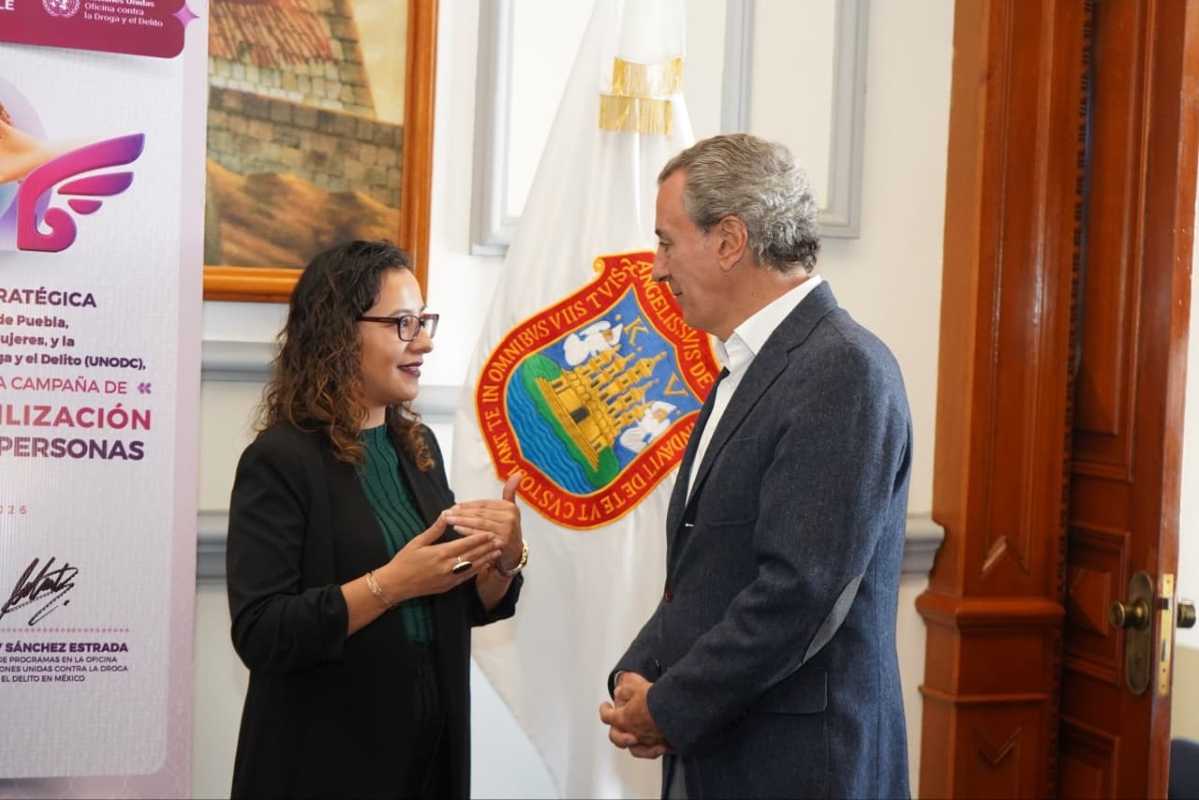 Pepe Chedraui presenta alianza estratégica con UNODC contra la trata de personas | Foto: Cortesía