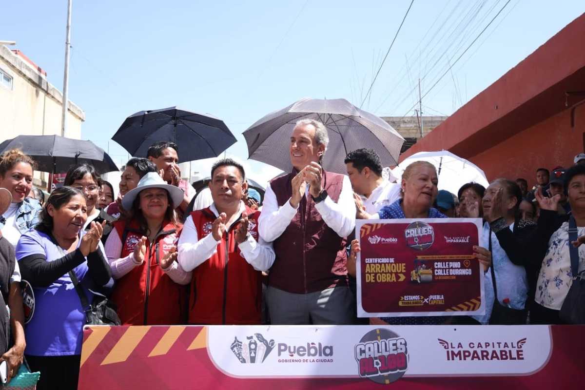 Pepe Chedraui arranca mantenimiento vial en la Junta Auxiliar La Resurrección | Foto: Cortesía