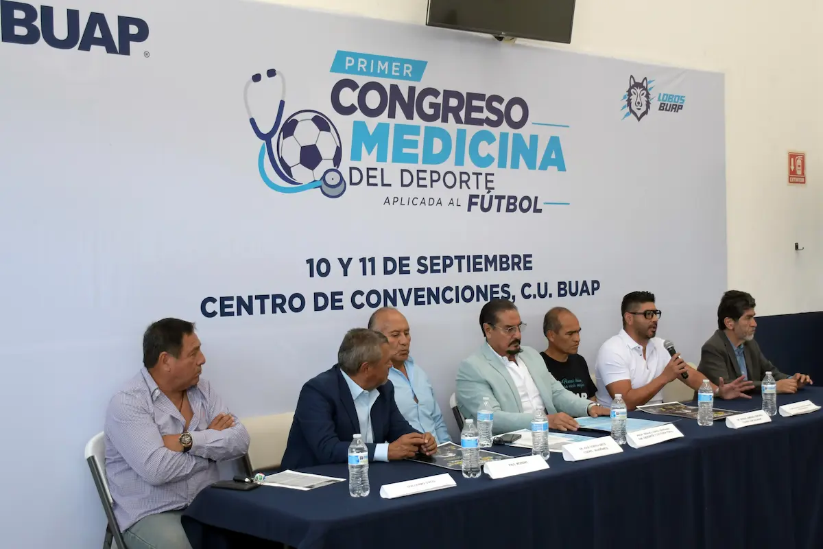 Presenta BUAP Primer Congreso Internacional de Medicina Deportiva Aplicada al Fútbol Actual