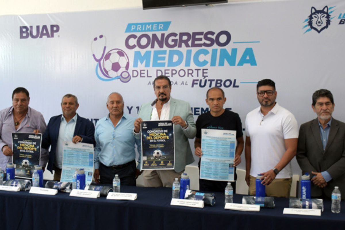 Presenta BUAP Primer Congreso Internacional de Medicina Deportiva Aplicada al Fútbol Actual