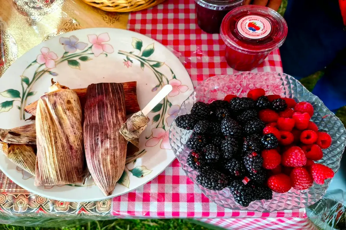 Sabor, gastronomía y ambiente familiar en el segundo día de la Feria de las Berries en Huejotzingo