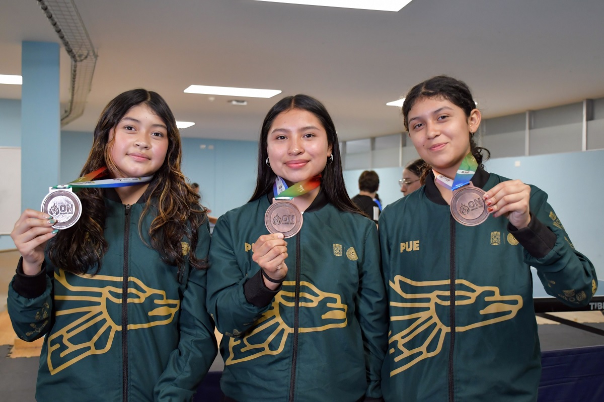Ganan alumnas BUAP medalla de bronce en tenis de mesa 3 Ganan alumnas BUAP medalla de bronce en tenis de mesa