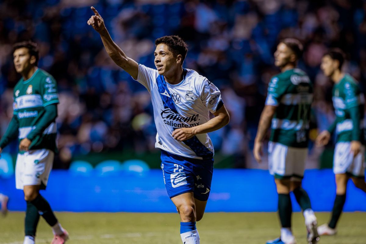 Puebla derrotó a Santos en el Estadio Cuauhtémoc | Foto: Club Puebla