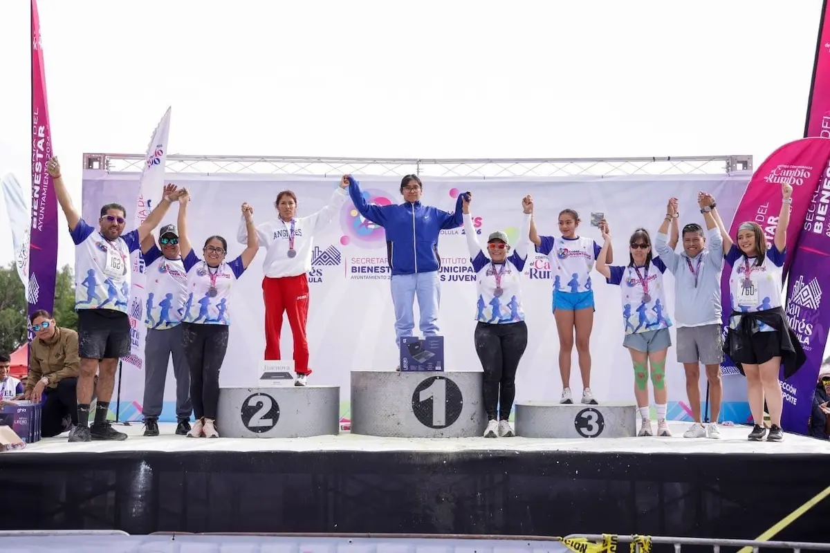 Reúne Ayuntamiento de San Andrés Cholula a más de 2 mil participantes en la carrera "Corre por las Juventudes"