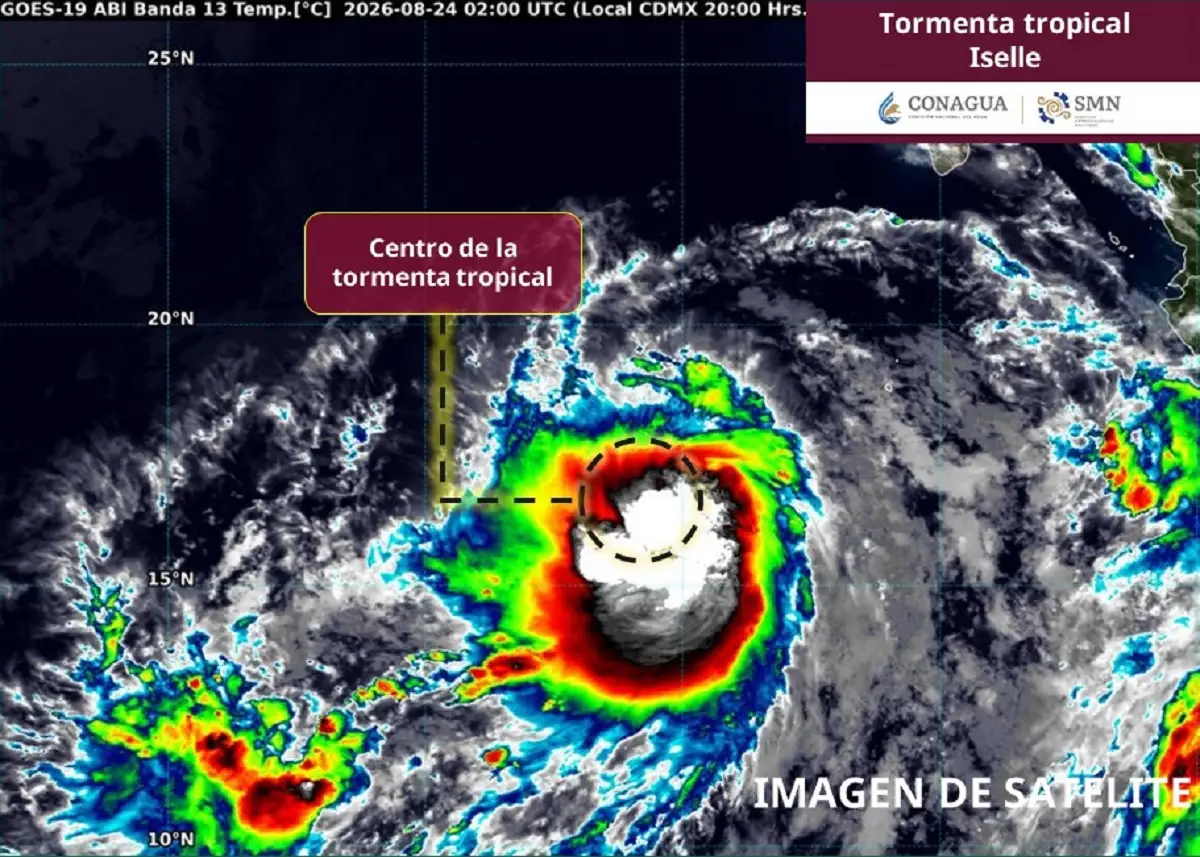 Se forma tormenta tropical Iselle y se convertirá en huracán 