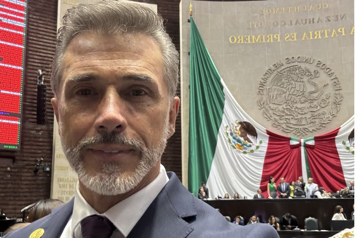 Sergio Mayer vuelve a solicitar licencia como diputado federal de Morena | Foto: Sergio Mayer