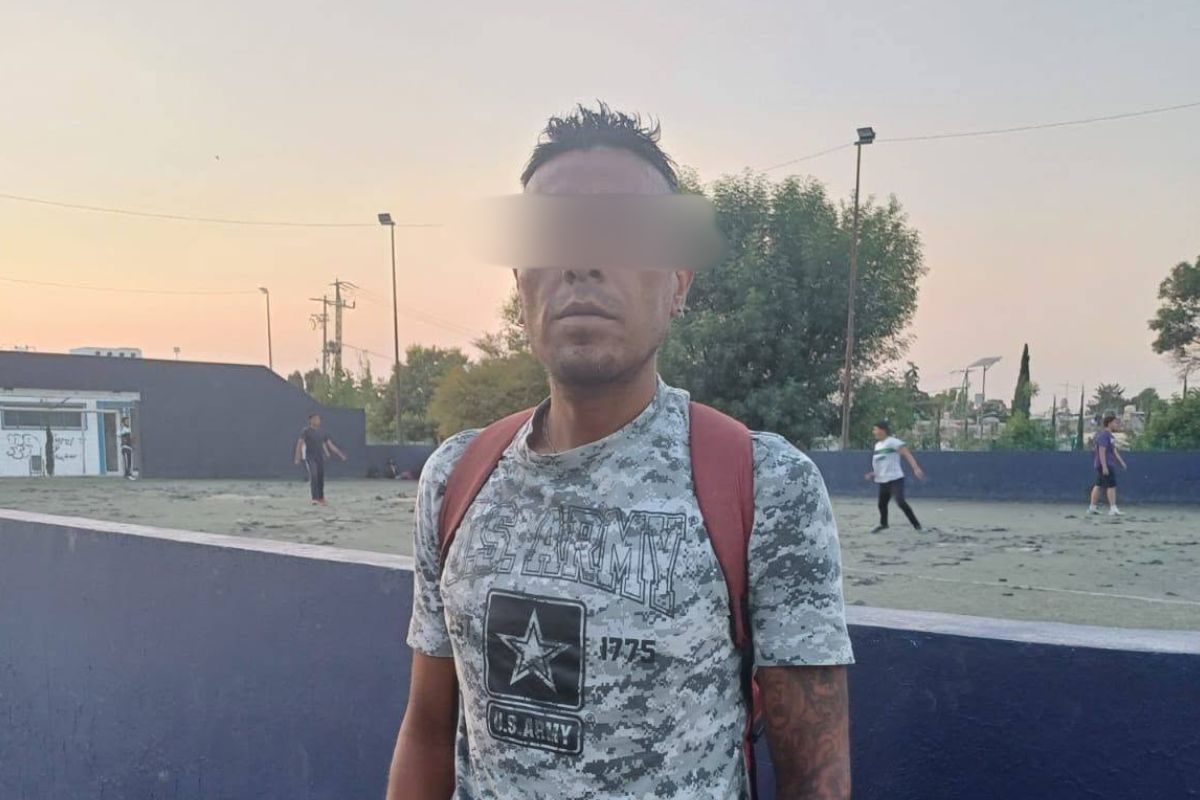 Presunto ladrón de Amalucan: vecinos denuncian asaltos con arma blanca en la zona | Foto: Cortesía