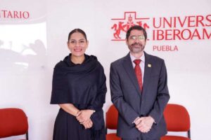 Lupita Cuautle inaugura foro de modernización catastral en San Andrés Cholula | Foto: Cortesía