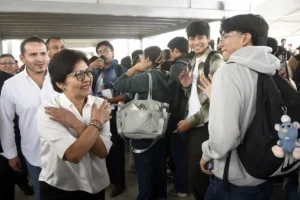 Rectora Lilia Cedillo encabeza bienvenida en CU2