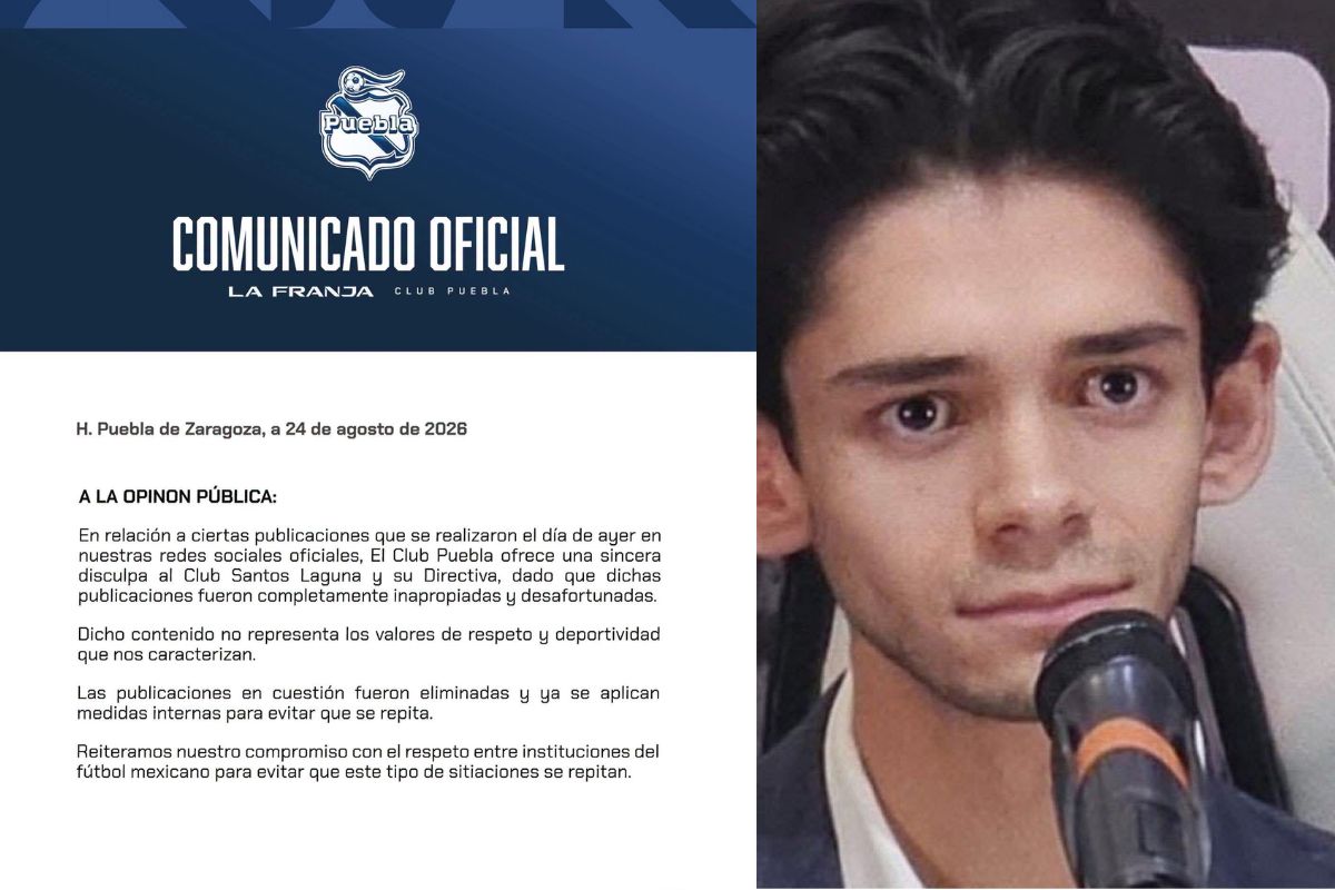 ¿Por qué Puebla se disculpó con Santos? Esta broma le dolió a Aleco Irarragorri 3 Comunicado oficial de disculpa del Club Puebla a Santos Laguna | Foto: Club Puebla