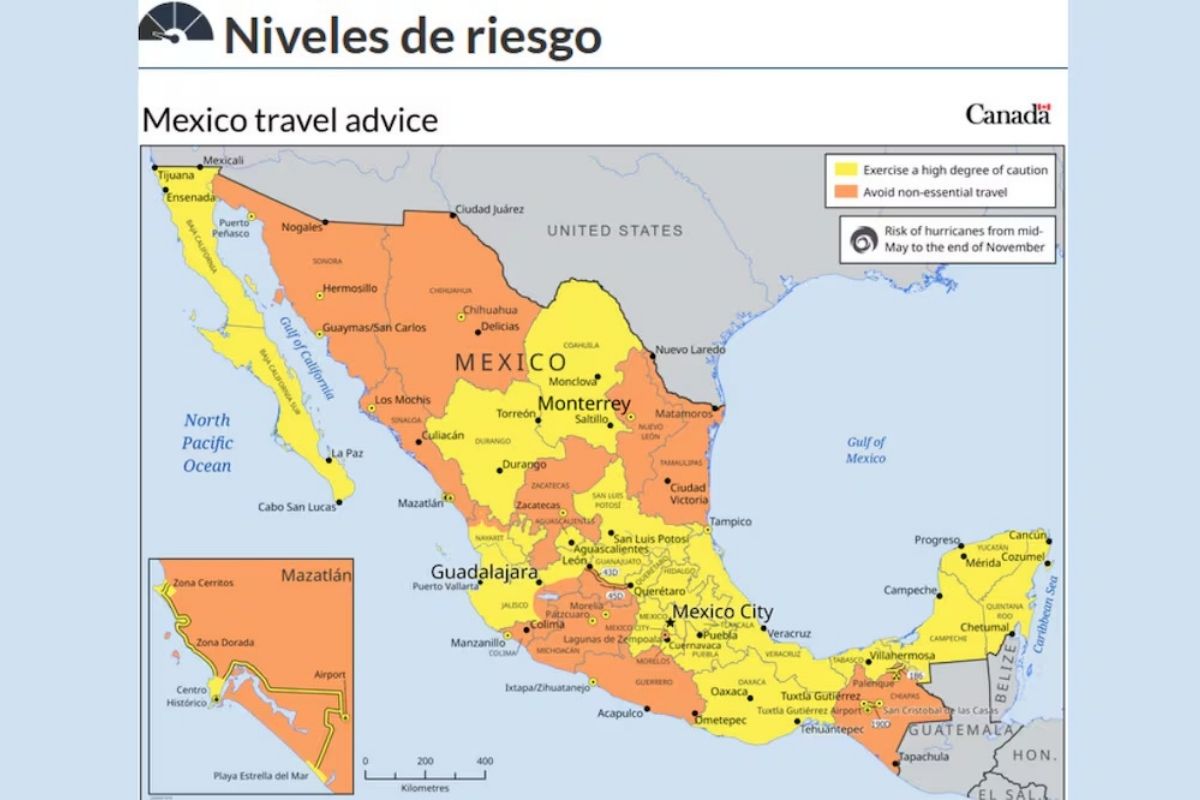 Canadá se suma a alerta de EU por amenaza en Mexicali