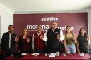 Morena se deslinda de bardas