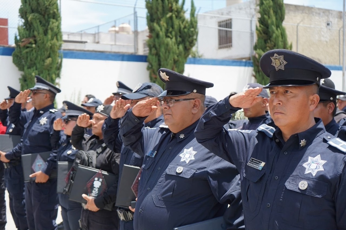 Reconoce Gobierno de Pepe Chedraui elementos de la Policía de la Ciudad