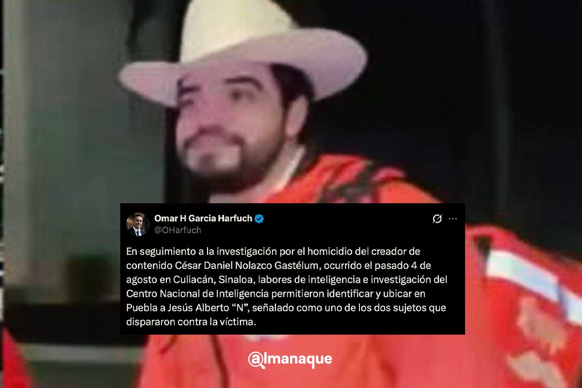 García Harfuch confirma detención de asesino de César Gastelum en Puebla