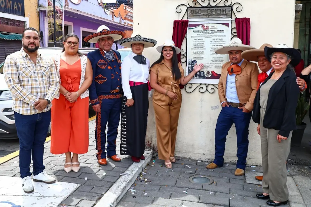 Con Tonantzin Fernández, San Pedro Cholula se prepara para las Fiestas Patrias