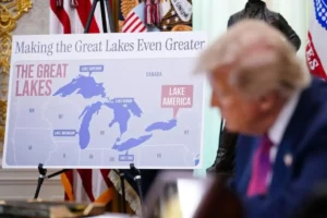 Trump cambia el nombre del lago Ontario por lago América