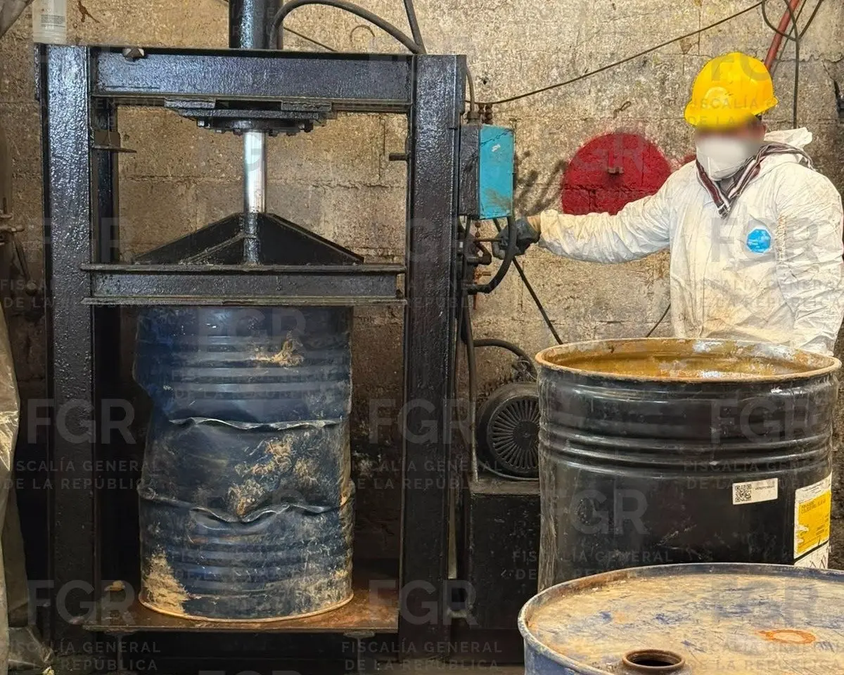 FGR destruyó precursores químicos en Puebla tras operativo