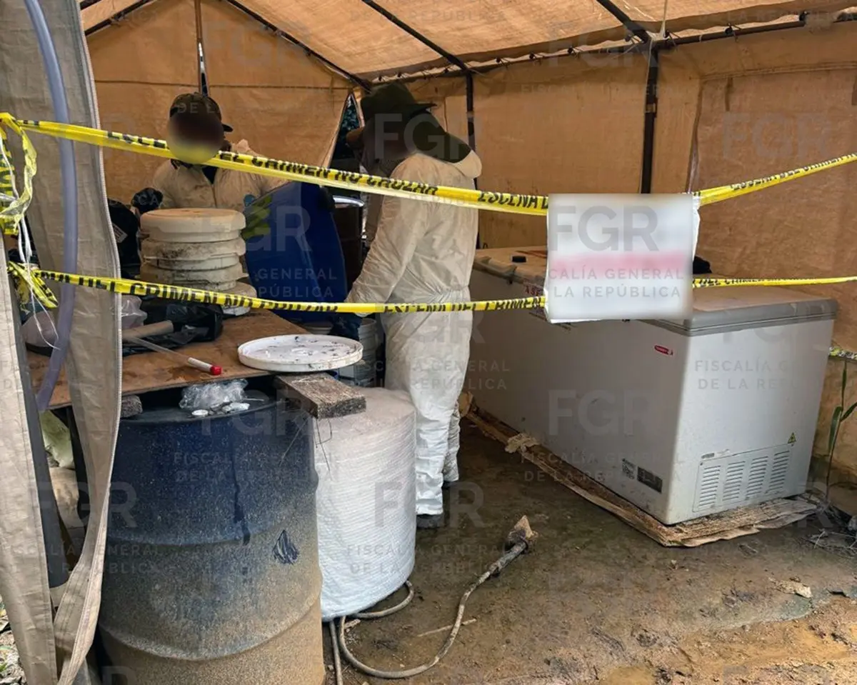 FGR destruyó precursores químicos en Puebla tras operativo
