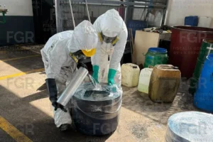 FGR destruyó precursores químicos en Puebla tras operativo
