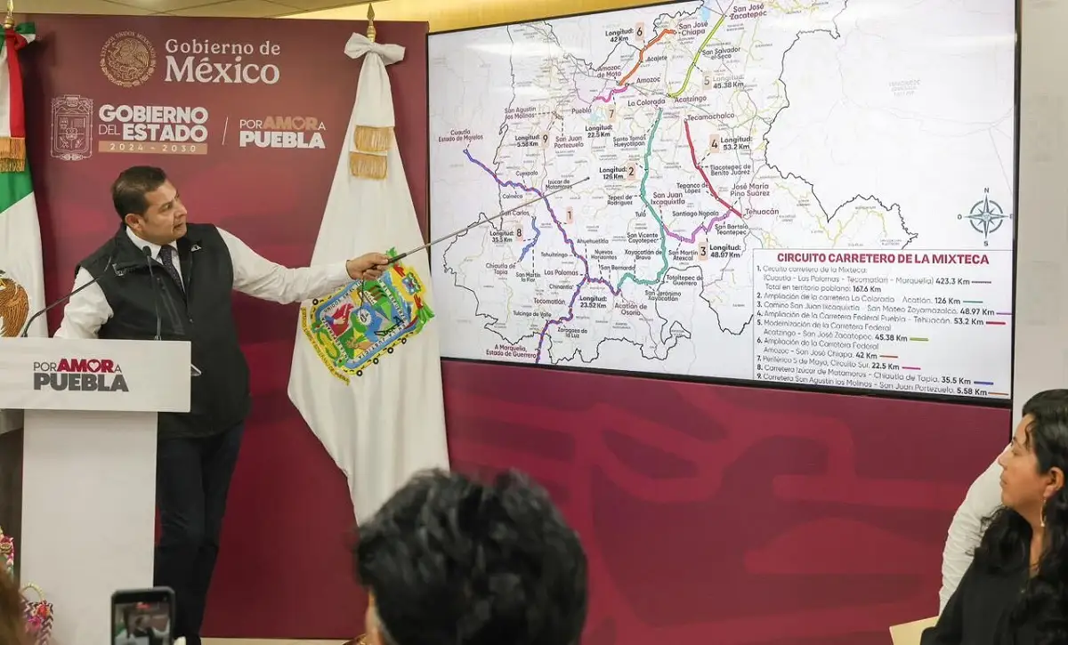 Gobierno estatal transforma eficiencia financiera en más obra para Puebla