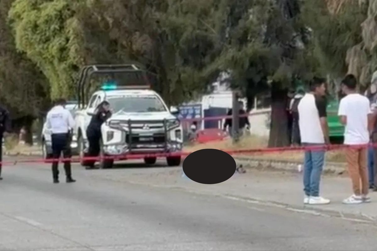 Muere joven de 19 años tras derrape de motocicleta en la 11 Sur de Puebla