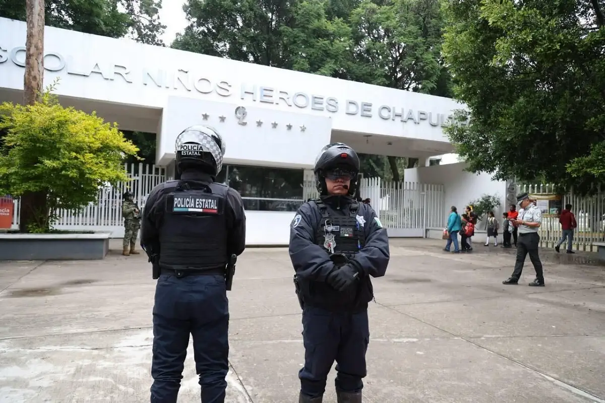 Más de mil 130 policías estatales se suman a fortalecer la seguridad durante el regreso a clases