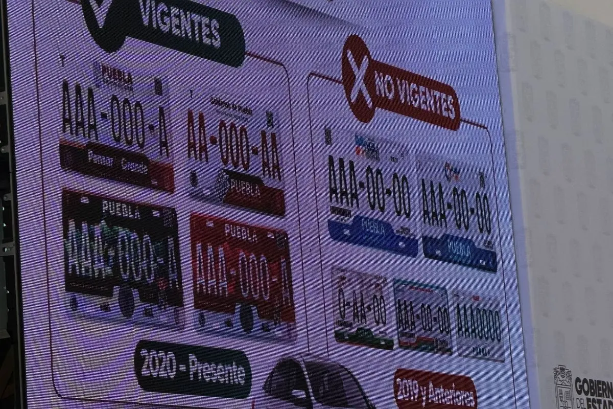 Canje de placas en Puebla: hay descuentos del 73%