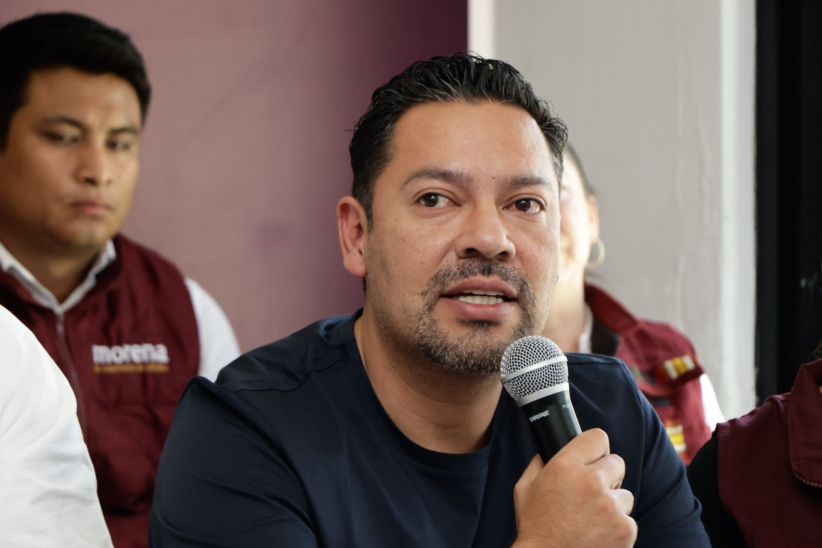 Aplazarán convocatoria para coordinaciones municipales en Puebla de Morena 1 Andrés Villegas Mendoza, presidente del Consejo Estatal de Morena en Puebla, en torno a las coordinaciones municipales en Puebla | Foto: Agencia Enfoque