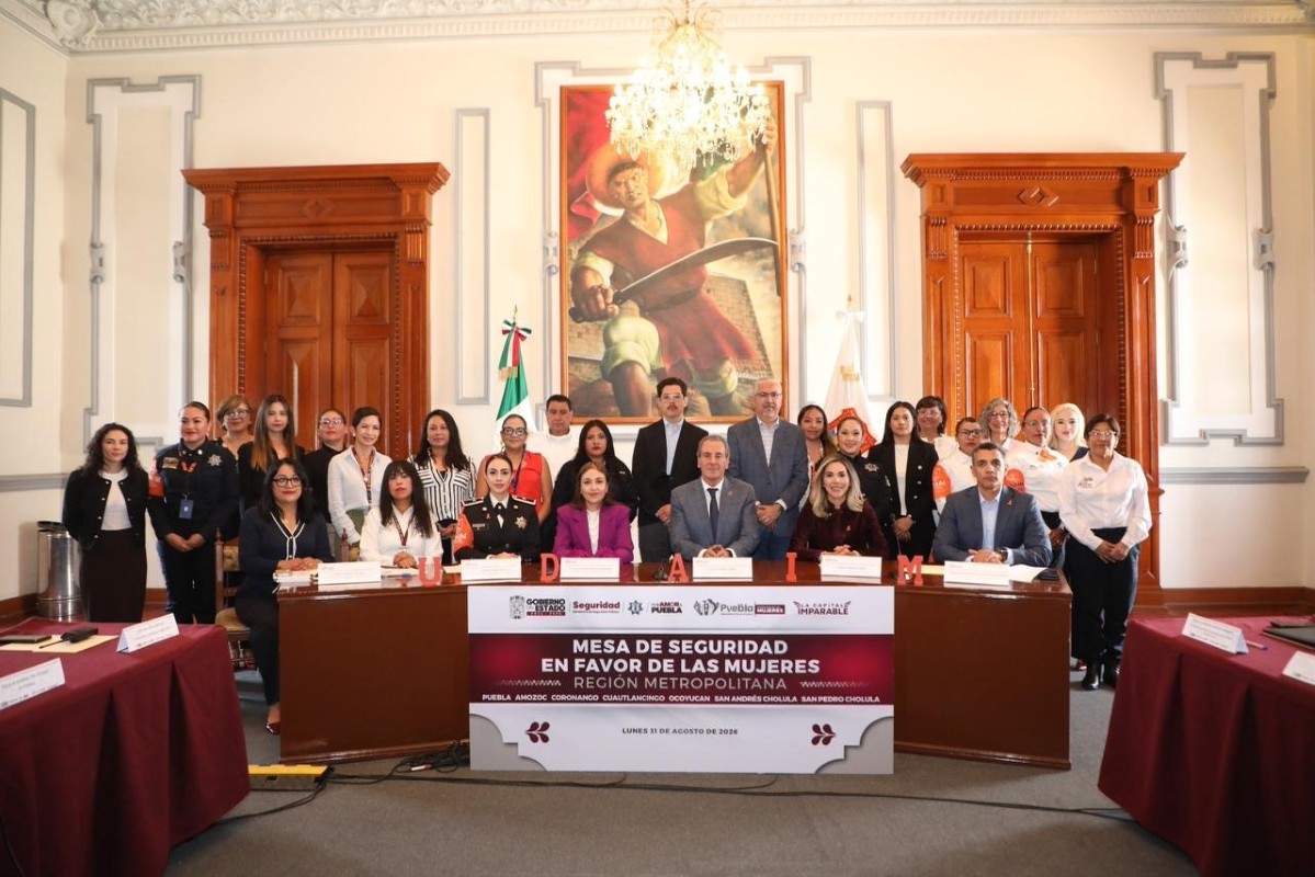 Pepe Chedraui encabeza la Mesa Metropolitana de Trabajo en materia de Seguridad para fortalecer la coordinación metropolitana en la atención a mujeres | Foto: Cortesía