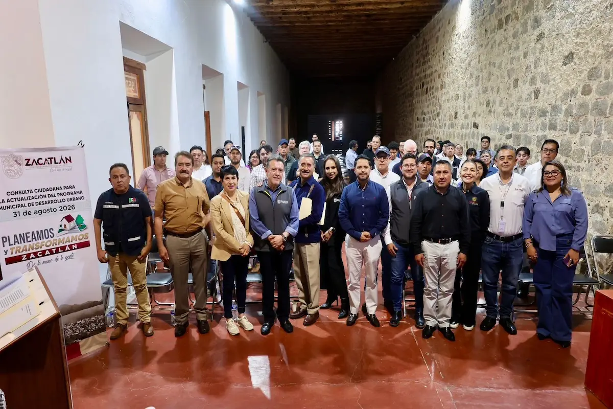 Zacatlán cierra el proceso de Consulta Pública para la actualización de su Programa Municipal de Desarrollo Urbano