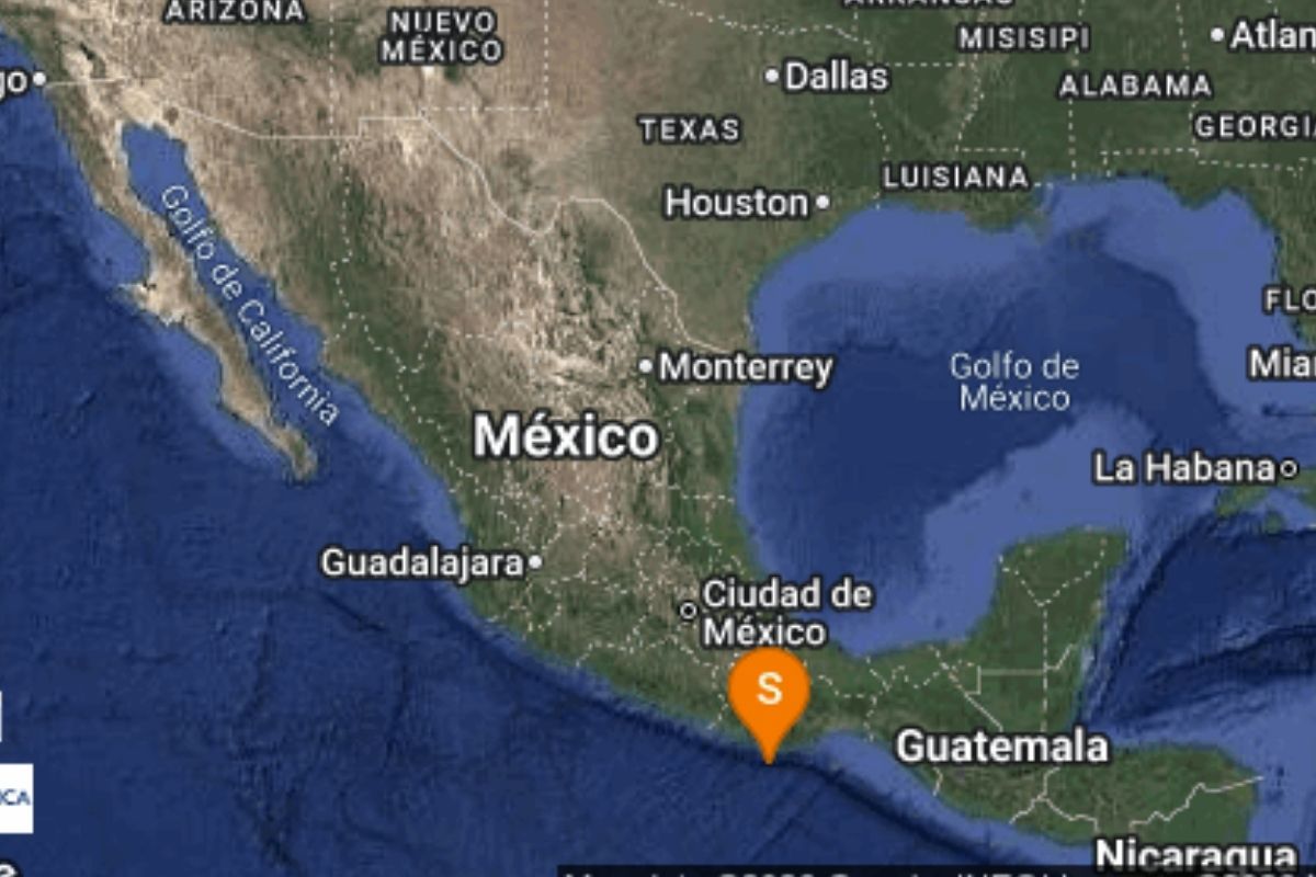 Temblor hoy 1 de septiembre