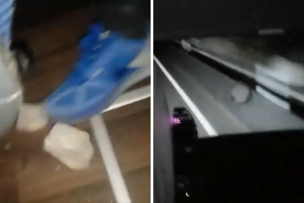 Autobús de Puebla fue atacado a pedradas en intento de asalto