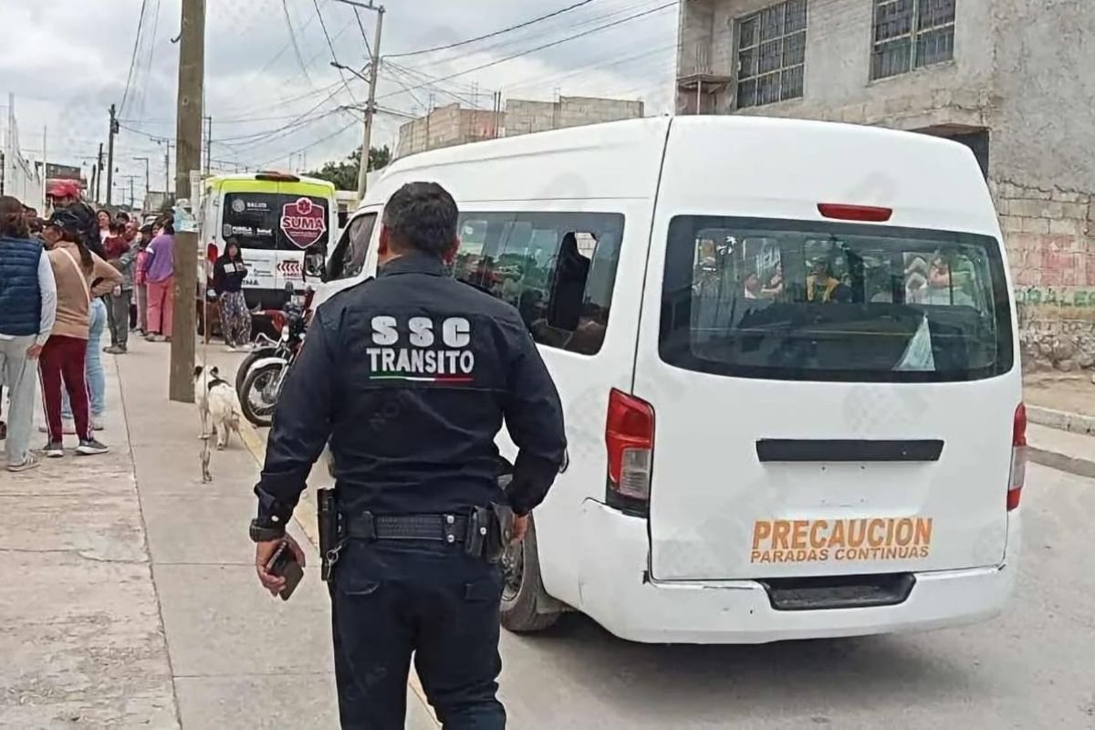 Menor muere tras ser atropellado por una combi en Amozoc 4 Menor muere tras ser atropellado por una combi en Amozoc