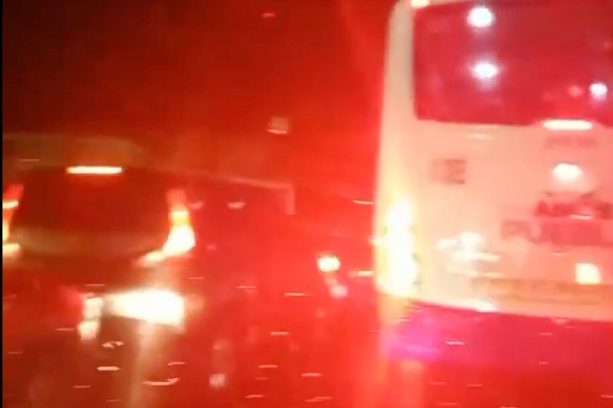 Reportan apagones por la lluvia en Puebla