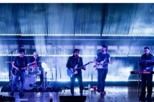 Camilo Séptimo en concierto; la banda no se ha pronunciado sobre sus próximos conciertos tras el asesinato de su tecladista | Foto: Especial