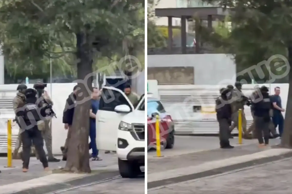 Así fue la detención de Govén Ulises en Lomas de Angelópolis