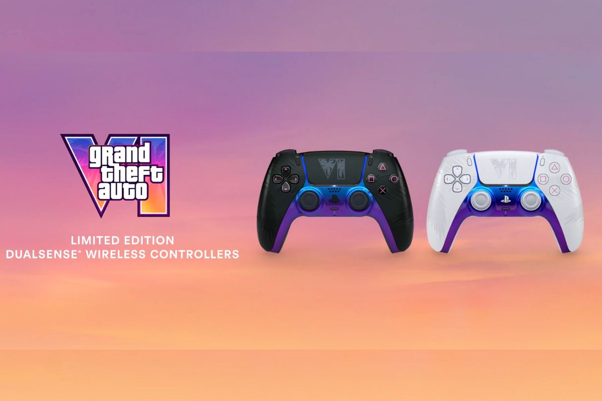 PS5 lanza controles de GTA VI: los nuevos mandos DualSense de edición limitada inspirados en Vice City | Foto: PS5