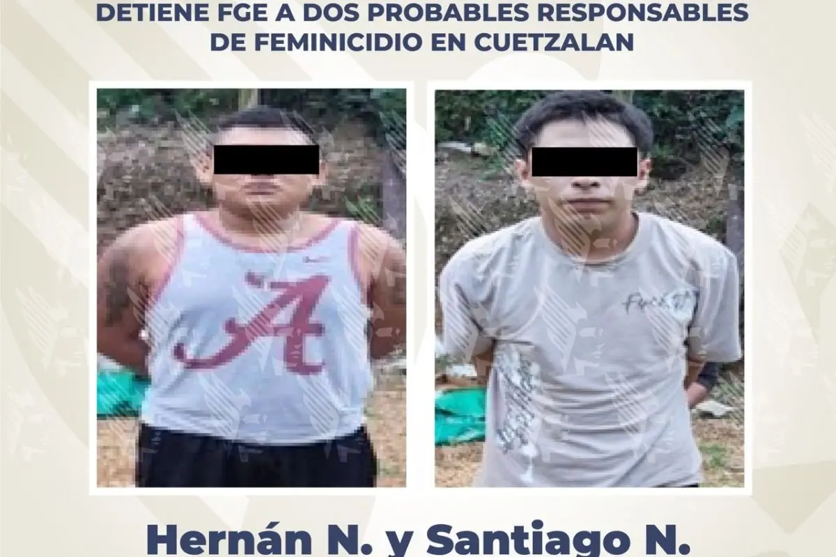 Detienen a dos hombres por el feminicidio de dos mujeres en Cuetzalan 4 Detienen a dos por doble homicidio de mujeres en Cuetzalan