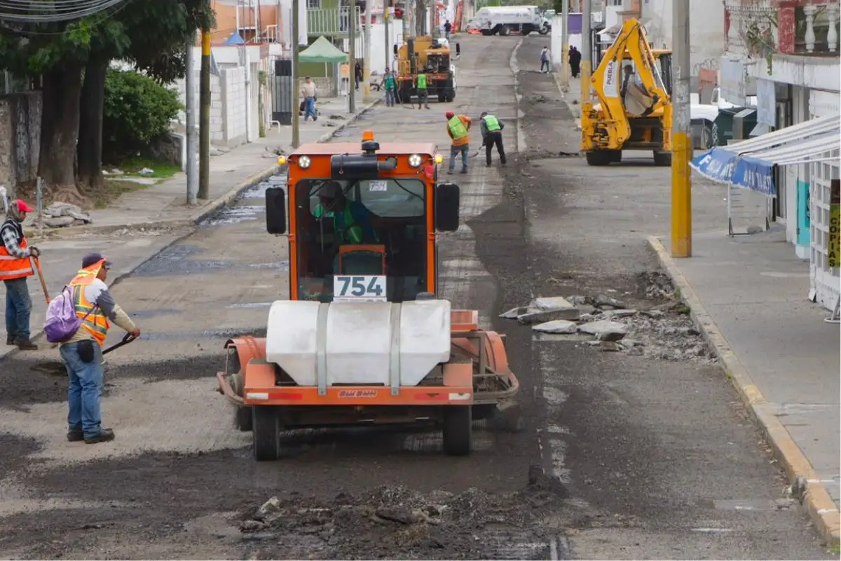 Hay cuatro calles cerradas en Puebla hoy 4 de septiembre