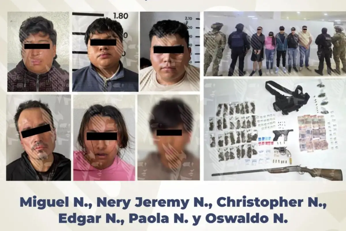Desarticulan banda de extorsionadores en Texmelucan