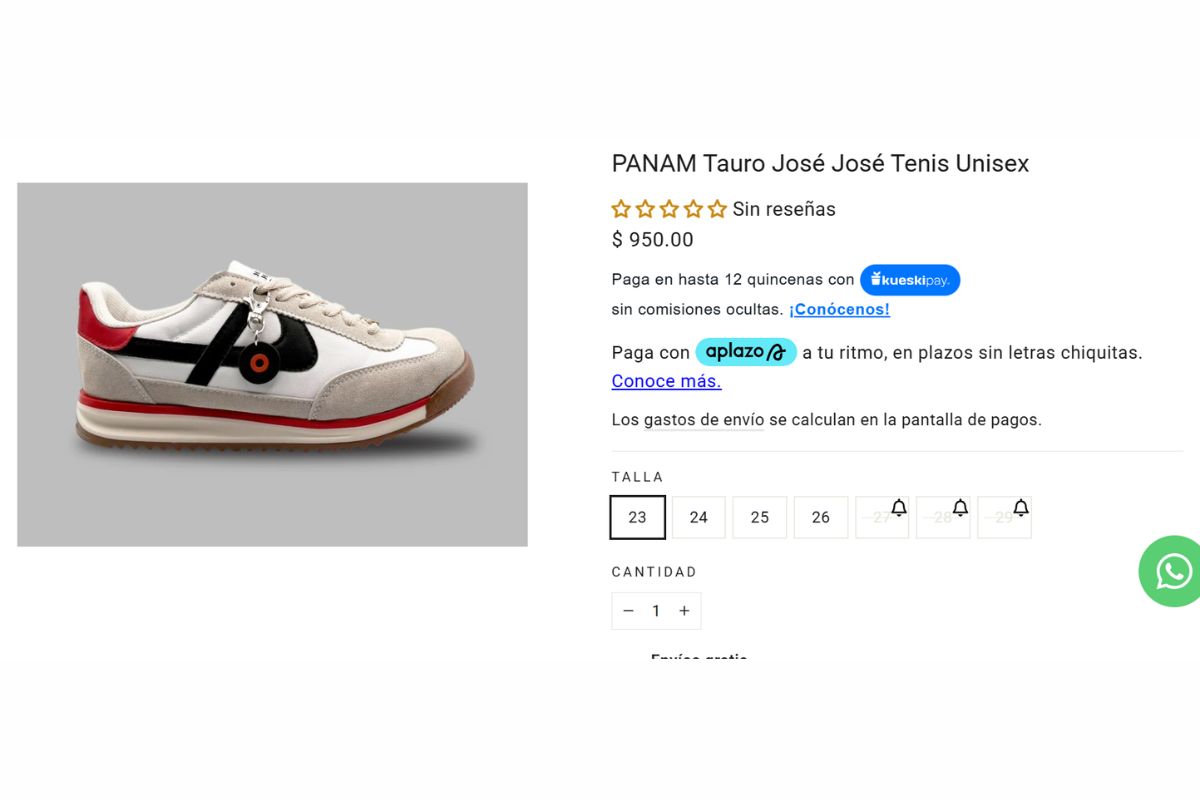 Tenis de José José