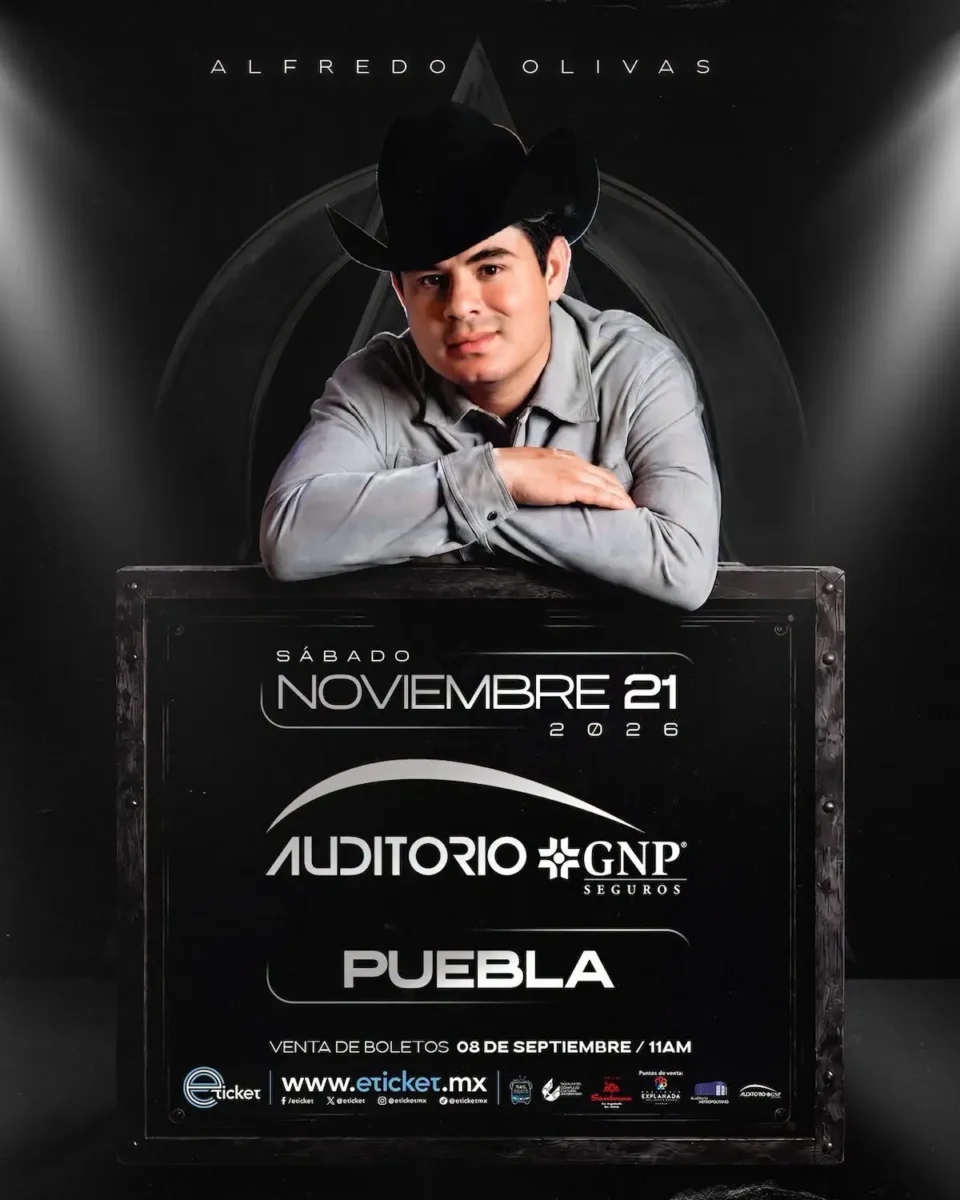 Alfredo Olivas en Puebla