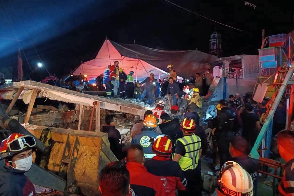 Explosión en Temascalcingo deja al menos 9 muertos | Foto: Cortesía