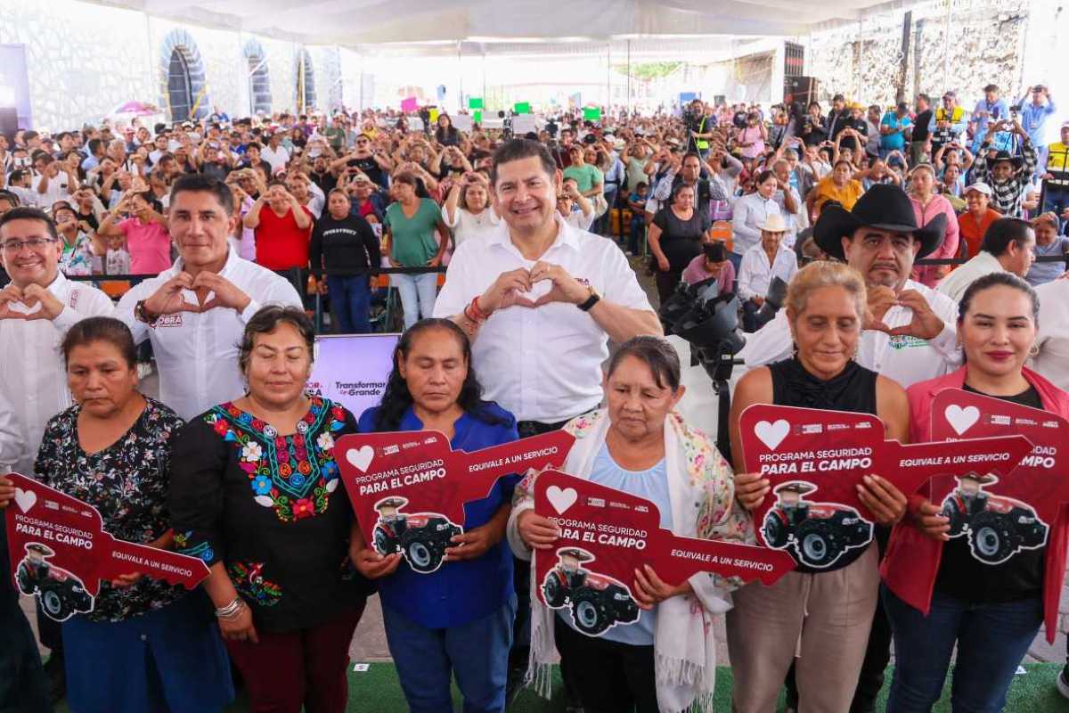 Gobierno Estatal transforma municipios de la Mixteca poblana con obra comunitaria | Foto: Cortesía